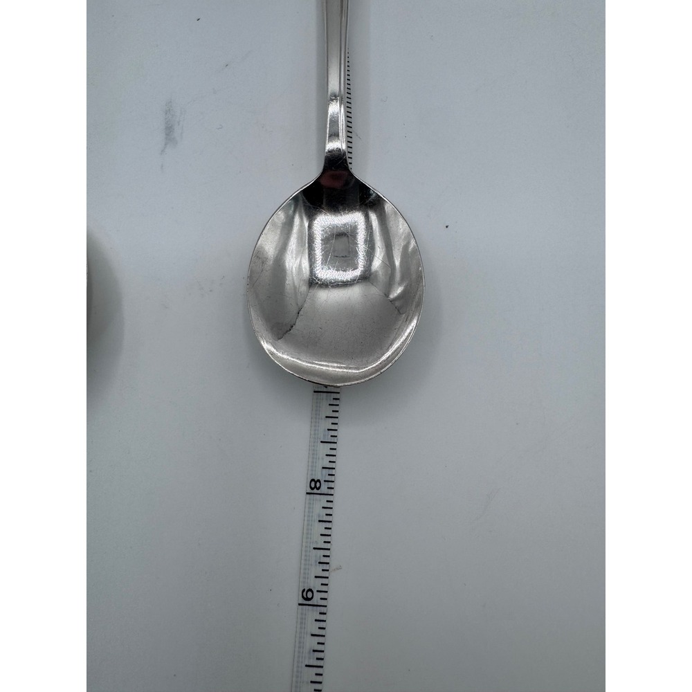 Vintage Rogers‎ Silverplate Flatware Mixed Lot Monogram H Floral Pattern 8 Pc - Picture 3 of 10